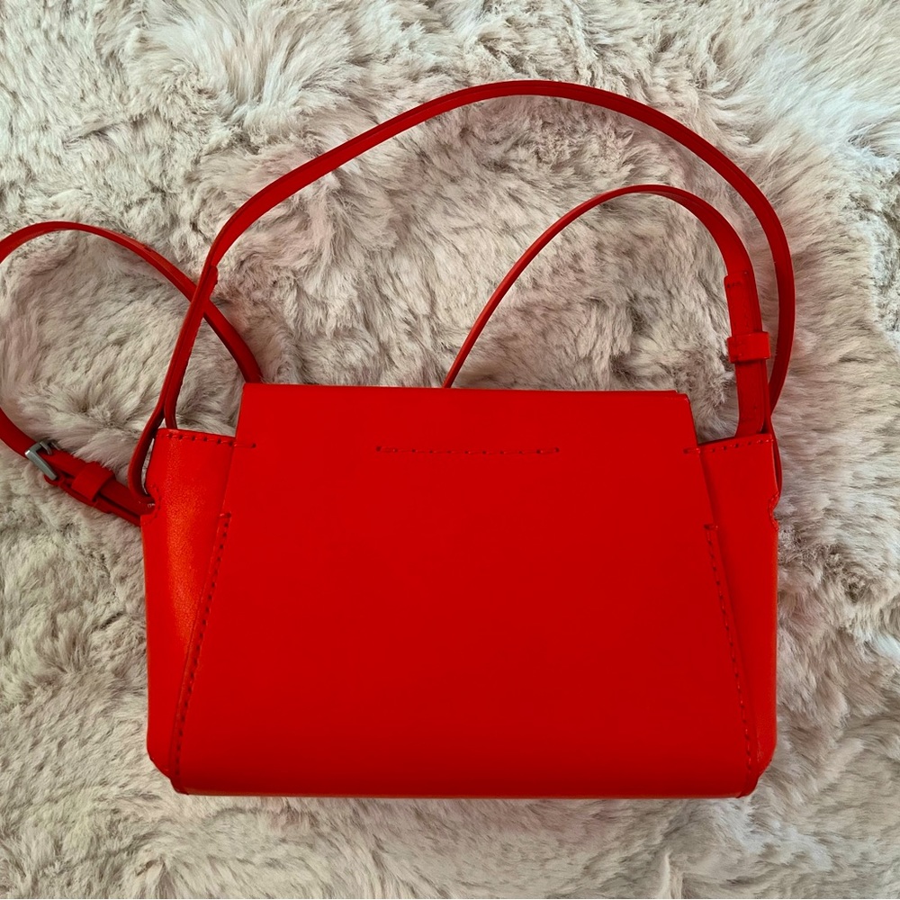 NWT Everlane Micro Form Bag Red